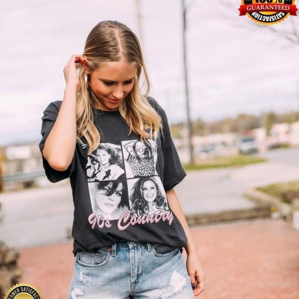 Shania Twain Reba Mcentire Martina Mcbride Faith Hill Vintag Unisex T-Shirt